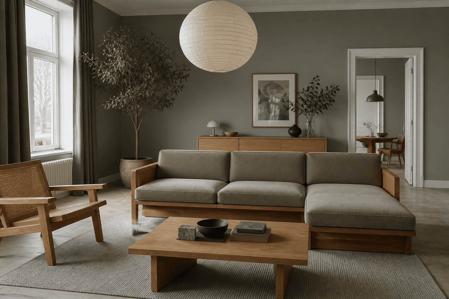 Oak furniture from the Meka Interior catalog